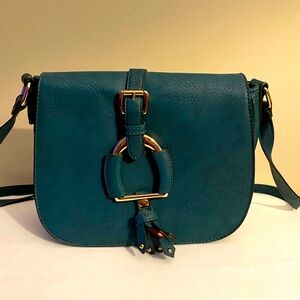 Vintage Designer Sydney Love saddlebag crossbody bag